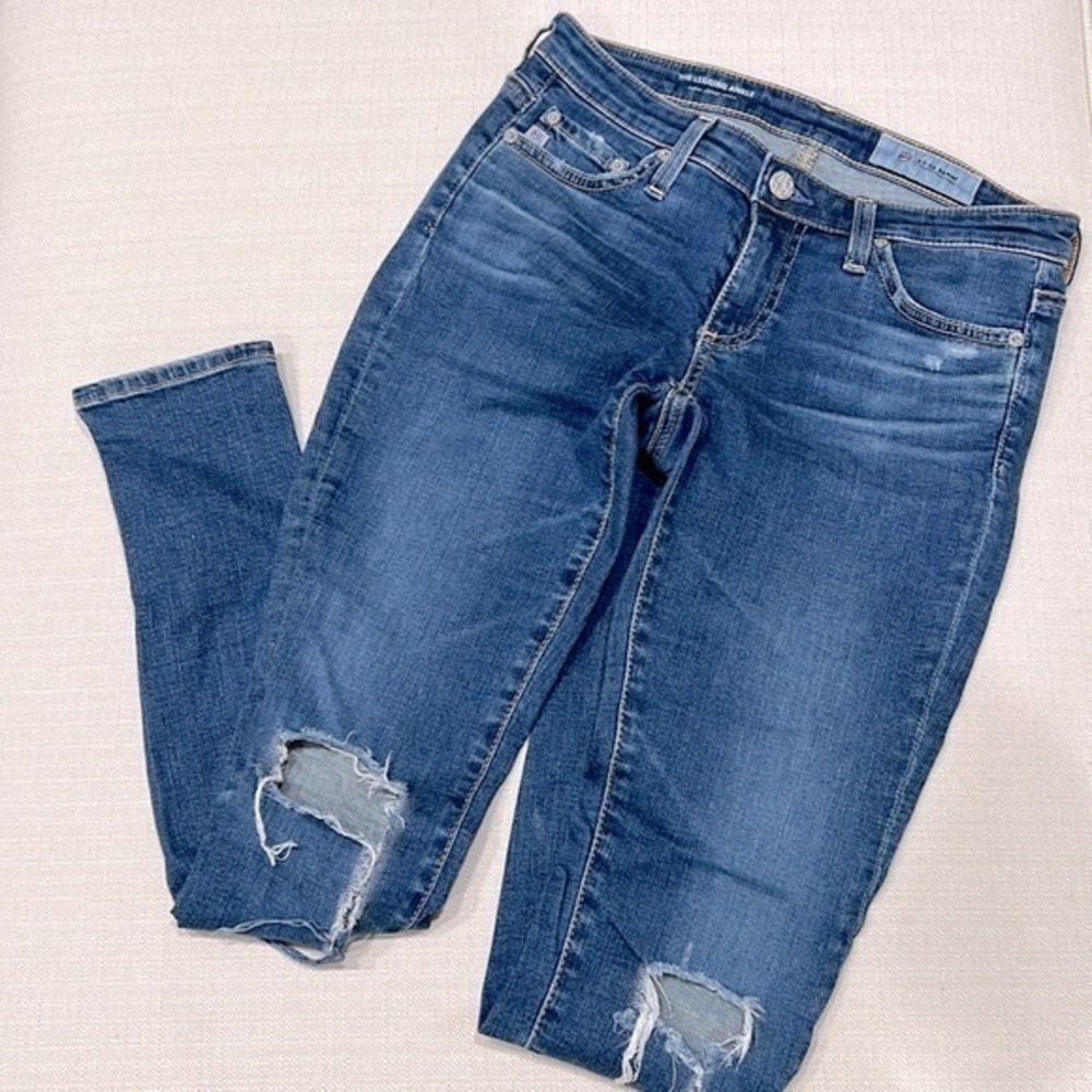 AG Super Skinny legging destroyed skinny